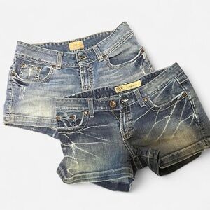 BKE Blue Denim Shorts